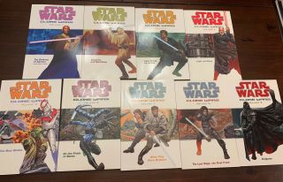 Star Wars - Clone Wars Tpb Vol.  1 - 9 2003 Oop Rare