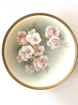 Antique /vintage Prince Regent Bavaria Hand Painted Porcelain Decorative Plate.