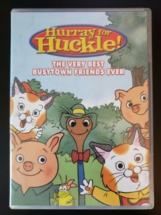 Hurray For Huckle The Very Best Busytown Friends Forever Rare Kids Dvd