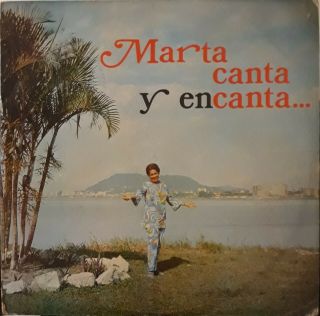 Rare Panama Lp Marta Estela Con La Orquesta 11 De Octubre - Canta Y Encanta Hear