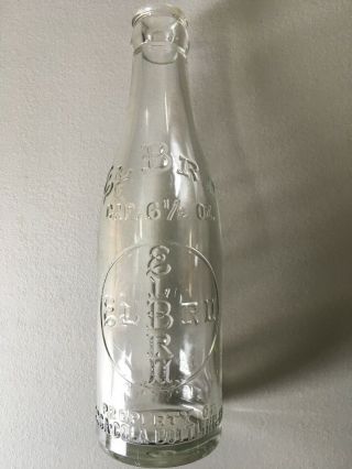Rare Vintage Elbro,  Coca - Cola Bottling,  Altoona,  Pa. ,  Clear,  6 1/2 Oz.  Bottle
