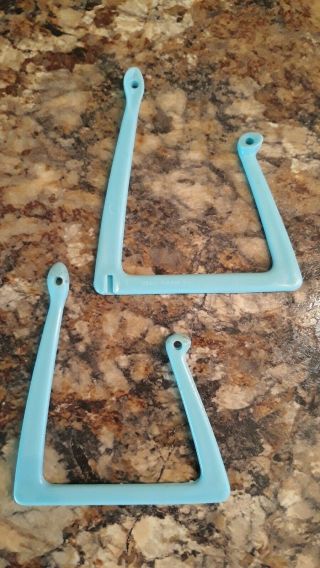 37/7 Vintage Barbie Dream House Replacement Blue Dining Chair Legs 1978