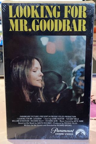 Looking For Mr Goodbar Beta 1984 Diane Keaton Rare Oop