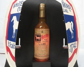 1930s Browne Vintners White Horse Cellar Scotch Whiskey Lighted Motion Sign RARE 3
