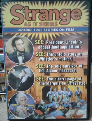 Strange As It Seems - Bizarre True Stories On Film - Rare Short Subjects - Dvd