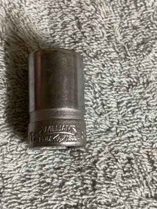 Vintage Williams St - 1220 5/8” 12 Point 1/2 " Drive Socket Only U.  S.  A.  Rare