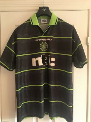 Rare Vintage Umbro Celtic Football Club Fc Shirt Jersey - Size Xl Extra Large