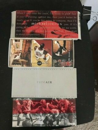 1994 Upper Deck Ud Michael Jordan Rare Air 90 Card Set /55000