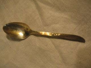 1863 - 1963 Vintage Oneida Tudor Plate Community Rolfe Iowa Demitasse Small Spoon