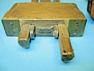 2 Antique Wooden Carpenter ' s Scribes,  One Double,  One Single, 3