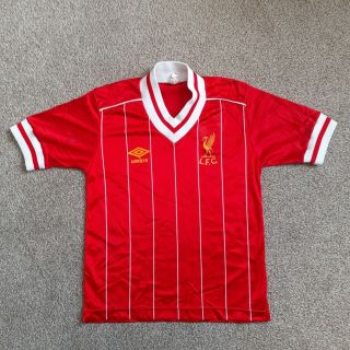 Vintage 1982 - 85 Liverpool Home Shirt (rare) Boys 30 - 32