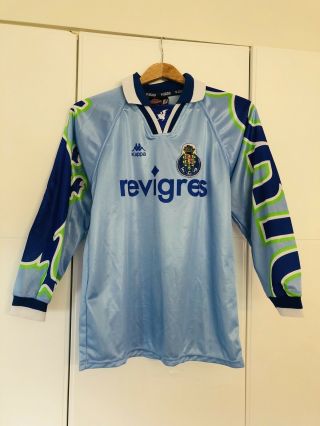 Rare Fc Porto 1997/1998 Goalkeeper Football Soccer Shirt Jersey Kappa Ex Cond