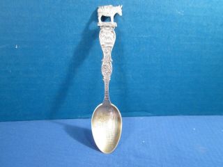 Sterling Silver Souvenir Spoon - " State Capitol Denver Colo.  "