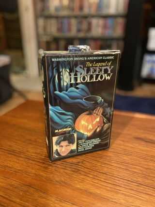 The Legend Of Sleepy Hollow Rare Big Box Horror Vhs Jeff Goldblum