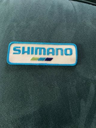 Vintage Fishing Patch - Shimano - 5 3/4 X 2 Inch