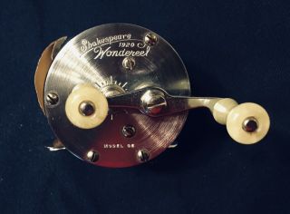 Rare Shakespeare Model Ge Wondereel 1920 Fishing Reel (and Paperwork)