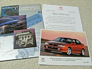 1999 Holden Commodore Ss (australia) Press Kit.  Rare