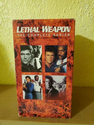 Lethal Weapon - The Complete Series (vhs,  1999,  4 - Tape Set) Some Rare