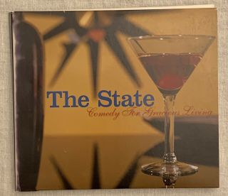 Rare The State Comedy For Gracious Living - Cd.  Open In Great Shape