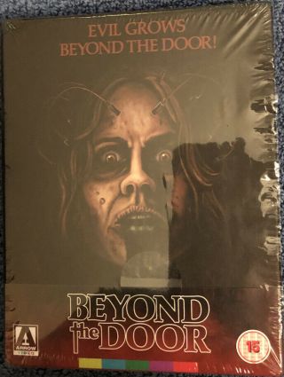 Beyond The Door (blu - Ray) Arrow Video Limited Ed Rare Oop Criterion Quality