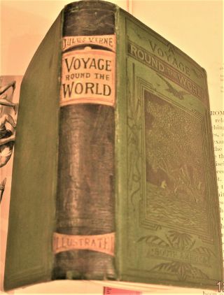 Voyage Round The World South America/1876/rare 1st Ed/71 Illus By Riou/orig.  Bnd