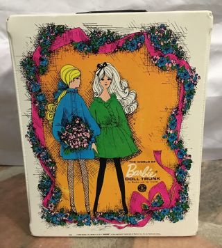 Vintage The World Of Barbie Doll Trunk