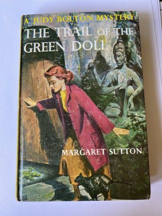 Trail Of The Green Doll 27 Judy Bolton Mystery - Very Fine Rare Picture Cover.
