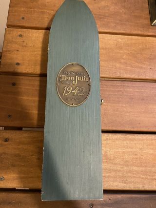 Limited Edition 1942 Don Julio Tequila Casket Box Wood Box,  No Bottle Rare