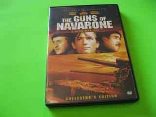 The Guns Of Navarone (dvd,  2007,  2 - Disc Set,  Collectors Edition) Rare Peck,  Niven