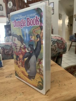 Walt Disney Classic The Jungle Book (VHS,  1991) Rare Black Diamond 3