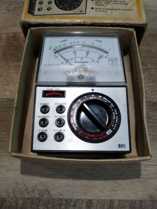 Vintage Radio Shack Micronta 20000 Ohm Multitester 22 - 202B 2