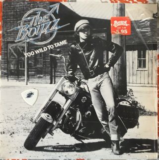 The Boyzz Too Wild To Tame Vinyl Lp 1979 Epic Je 35440 Shrink Rare Guitar Pick