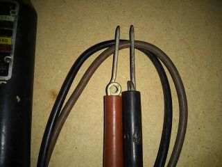 Wiggy Stick Wigginton AC - DC 125 - 600v Voltage Tester Vintage Antique Square D Co. 3