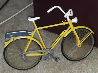 Vintage Mattel Barbie Yellow Bike Bicycle 10 Speed 1970s
