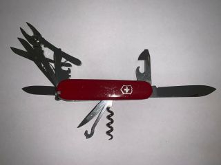 Rare Victorinox Deluxe Climber Swiss Army Knife