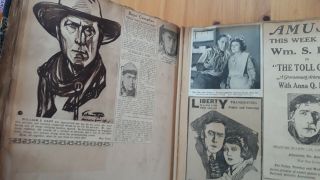 - Rare William S.  Hart Western Star Cowboy Scrapbook From The 1920s