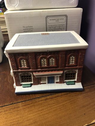 Hawthorne Mayberry Village 79726 " Mayberry Post Office " Andy Griffith Rare
