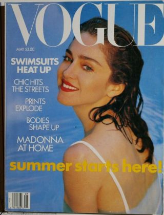 Vogue May 1989 Madonna