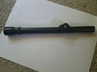 Vintage Rare Weaver J2.  5 Rifle Scope.  2 - 1/2 Power.  3/4 Inch Tube.  Crystal Clear
