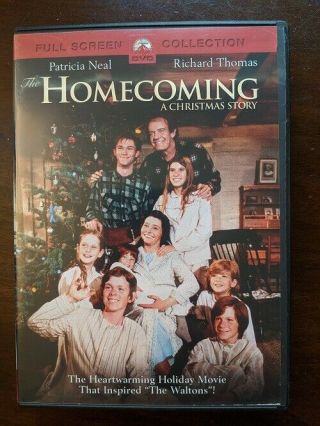 The Homecoming A Christmas Story Dvd Out Of Print Rare Patricia Neal Oop
