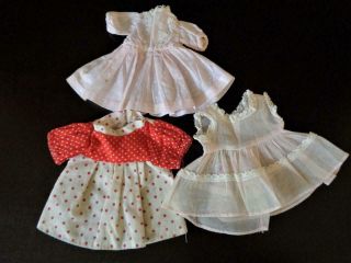 Small Vintage Doll Clothes Dress May Fit 8 " 9 " 10 " Just Me Littlest Angel R&b