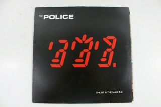 Vintage 1981 The Police Ghost In The Machine (sp 03730) Lp Vinyl R38