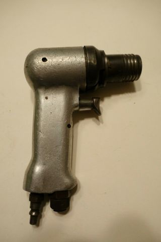 Rare Antique Industrial Pneumatic Riveter / Rivet Gun By Ingersoll - Rand Of Usa