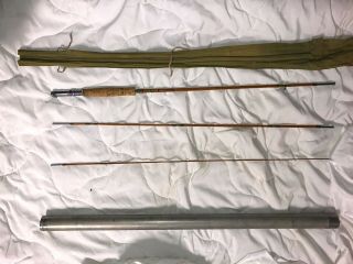 Rare/vintage Fly Rod - Swan Brand 3 Piece Bamboo Pole