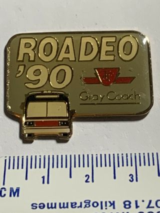 Vintage Ttc Roadeo 1990 Hat Pin Rare