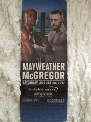 Floyd Mayweather Vs Conor Mcgregor $5,  000 Ticket Stub The Money Fight Rare