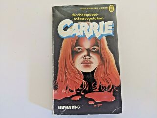 Carrie - Stephen King (1975,  Paperback,  Rare Alternate Cover)