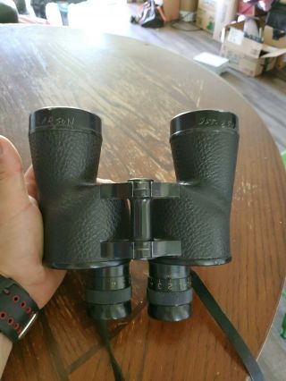 Spencer Us Navy Ww2 7 X 50 Binoculars 1941,  Rare,  Hard To Find,  Wide Field