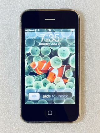 Apple Iphone 3g - 16gb - A1241 1st Gen White Iphone - Rare First Gen