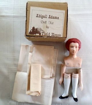 Vintage Yield House Abigail Adams Bisque Doll Kit